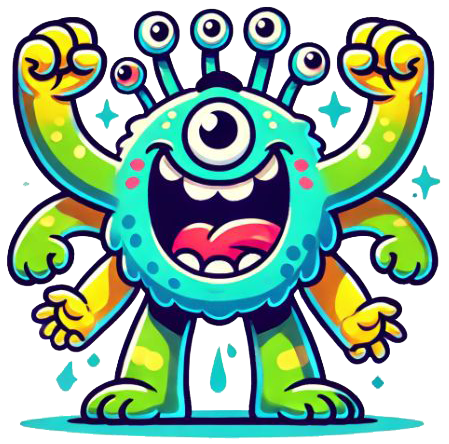 Mirimim - Mascote alegre e colorido